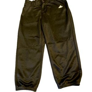 Adidas Boys Baseball Pant Size Large-Black